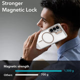 Magnetic Camera bracket Holder Clear Case For Samsung Galaxy