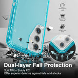 3-in-1 Clear Shock Drop proof Bumper Case For Samsung