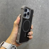 Magnetic Luxury Matte Fall prevention Case For iPhone