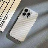 Matte Natural Titanium Grating Hard Phone Case for IPhone