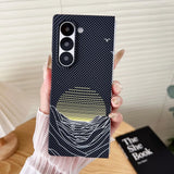 carbon fibre Moon Protective Cases For Samsung