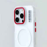 Matte Magnetic Shockproof Armor Cases For iPhone