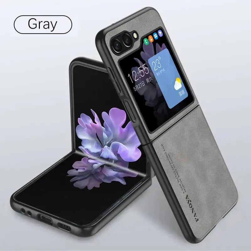 Luxury Vintage Sheepskin Leather Case For Samsung Galaxy