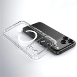 Luxury Clear Shockproof Magsafe Magnetic Case For iPhone