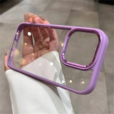 Luxury Transparent Soft Silicone Case For iPhone
