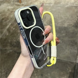 Luxury Clear Soft For Magsafe Case for iPhone