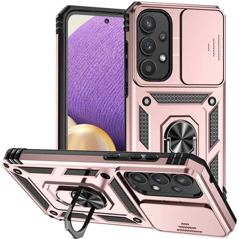 Anti-fall Shockproof Armor Case for Samsung Galaxy Ring Stand Case For Samsung