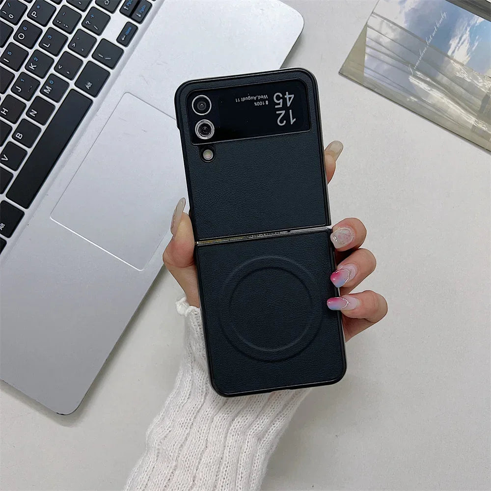 Business PU Leather Magsafe Case for Samsung Galaxy
