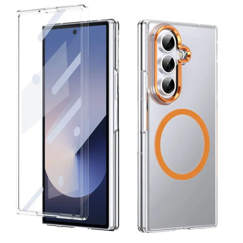 Ultra Slim Transparent Magsafe Phone Case For Samsung
