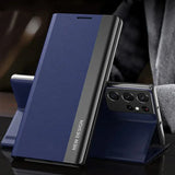 Luxury Leather Flip Case For Samsung Galaxy
