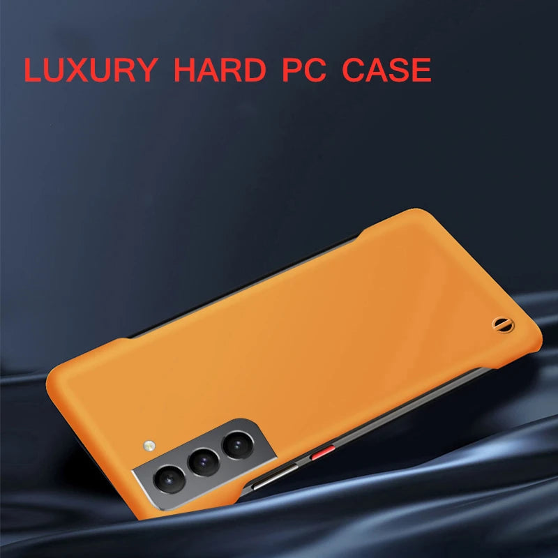 Ultra Slim PC Frameless Case For Samsung