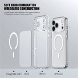 Luxury Clear Shockproof Magsafe Magnetic Case For iPhone