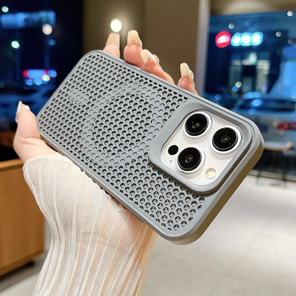 Heat Dissipation Mesh Case For iPhone