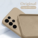 Shockproof Liquid Silicone Phone Case For Samsung Galaxy