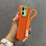 Luxury Wrist Strap Bracelet Lanyard Case For iPhone