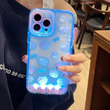 Fashion Luminous Flash Cute Kitty Party Phone Case For iPhone
