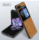 Luxury Vintage Sheepskin Leather Case For Samsung Galaxy