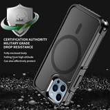 Shockproof Magnetic Matte Case For iPhone