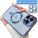 Magnetic Plating Case For iPhone