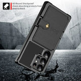 Magnetic Cards Solt Wallet Leather Case For Samsung