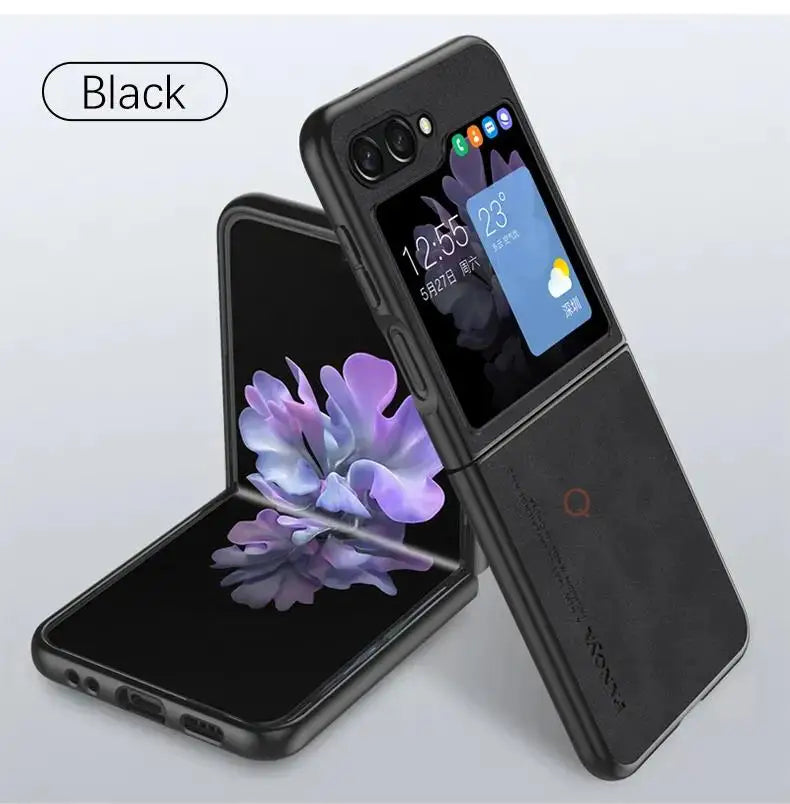 Luxury Vintage Sheepskin Leather Case For Samsung Galaxy