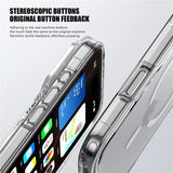 Luxury Clear Shockproof Magsafe Magnetic Case For iPhone