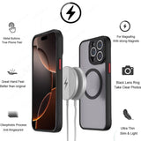 Luxury Matte For Magsafe Case For iPhone