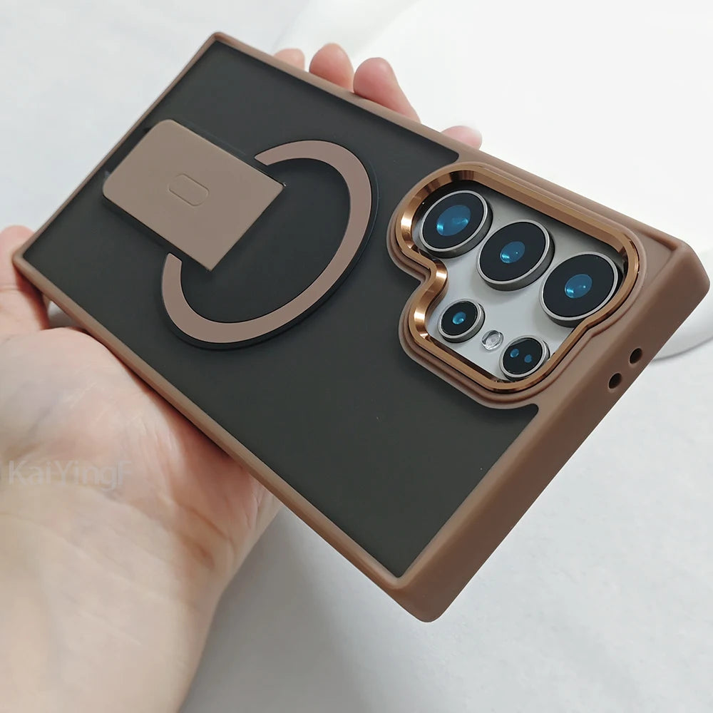 Bracket Stand Holder Magsafe Case for Samsung