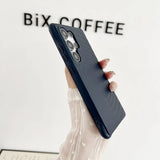 Luxury Water Ripple Liquid Silicone For MagSafe Case For Samsung