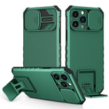 Shockproof Slide Camera Protection Magnetic Case For iPhone