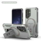 Fold Stand Holder Magnetic Armor Case For Samsung