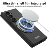 Rotating Magnetic Ring Frosted Case for Samsung