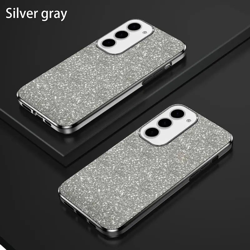 Luxury Gradient Glitter Plating Case For Samsung Galaxy