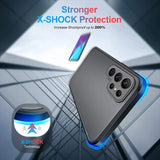 Protect Lens Hard PC Matte Case For Samsung