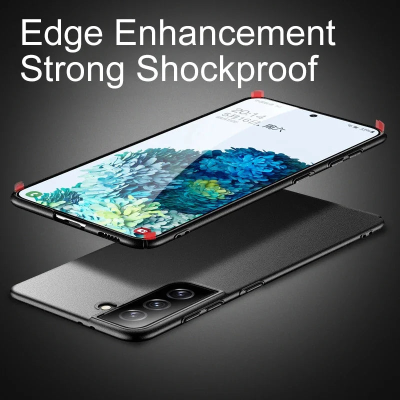 Luxury Matte Thin Slim Hard Back Cover Case For Samsung Galaxy