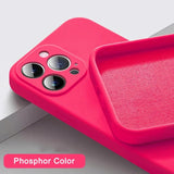 New Silicone Solid Color Fall and Collision Protection Case For IPhone