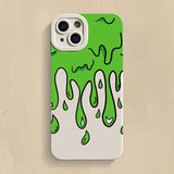 Fun Paint Graffiti Art Shockproof Silicone Phone Case For iPhone