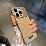 Business Aromatherapy Leather Case for iPhone