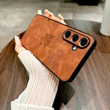 Retro Leather Case For Samsung Galaxy