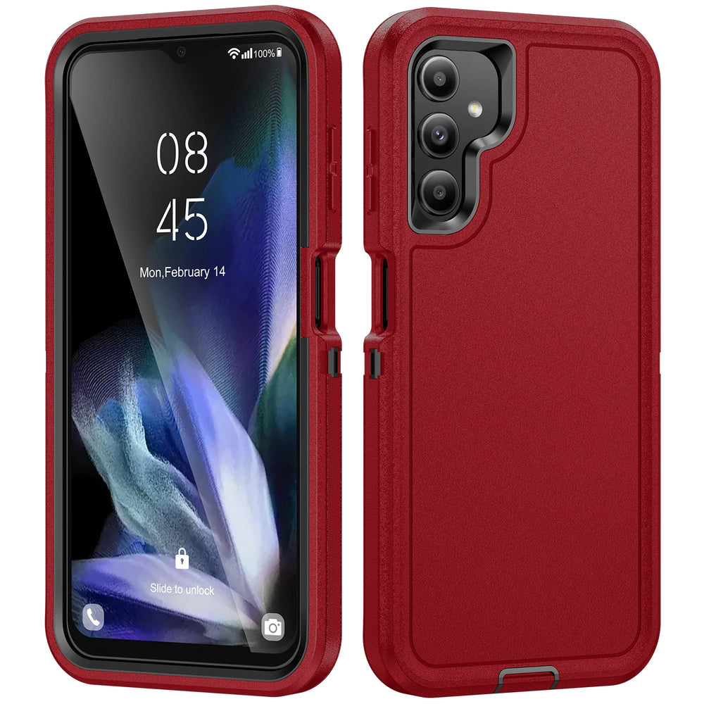 Heavy Duty 3in1 Shockproof Anti-Scratch Rugged Protective Case for Samsung