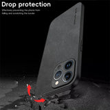 Luxury Leather Phone Case For iPhone
