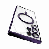 Luxury Plating Magnetic Case For Samsung Galaxy