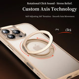 Rotating Magnetic Kickstand Stand Phone Case For iPhone
