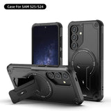 Fold Stand Holder Magnetic Armor Case For Samsung