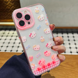 Fashion Luminous Flash Cute Kitty Party Phone Case For iPhone