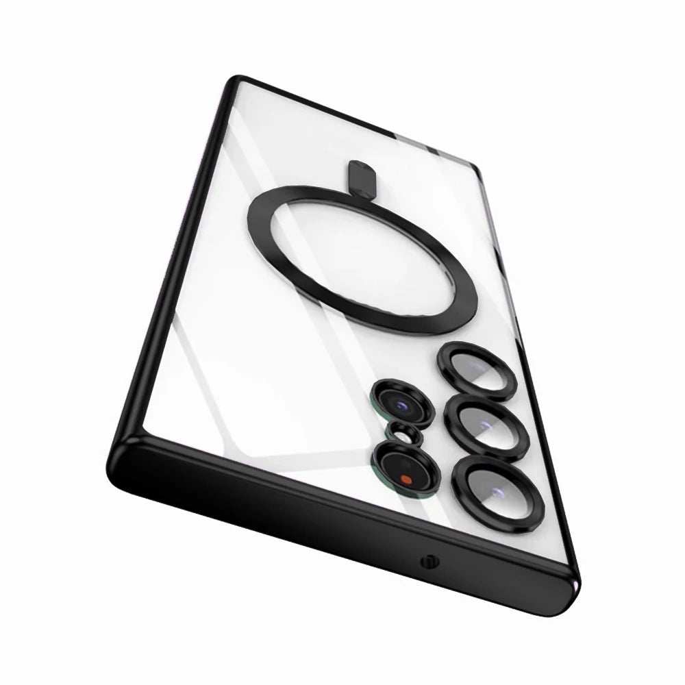 Luxury Plating Magnetic Case For Samsung Galaxy