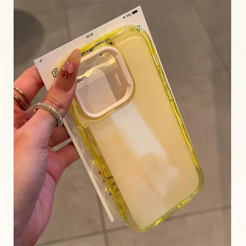Luxury Jelly Candy Shockproof Case for iPhone
