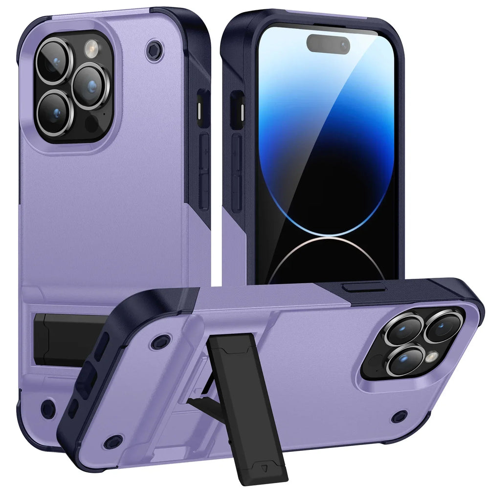 Military grade protective with stand Case For iPhone