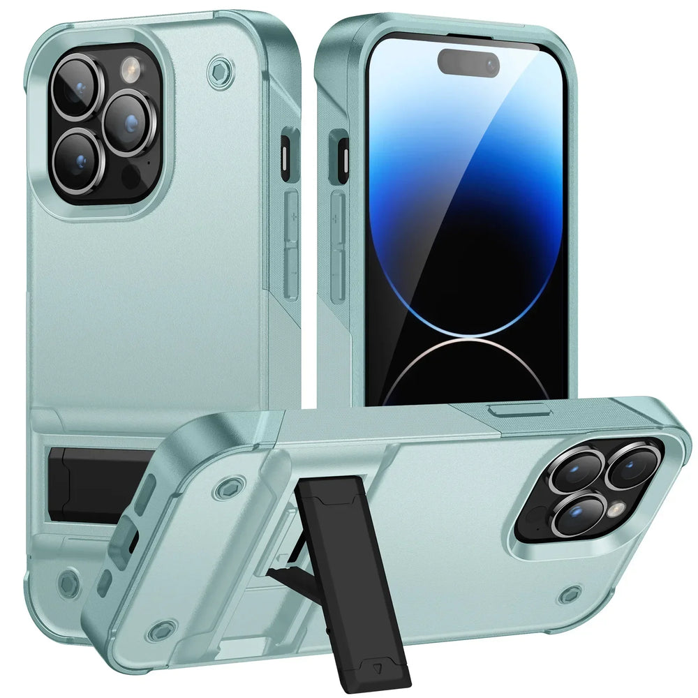 Military grade protective with stand Case For iPhone