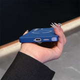 For Magsafe Liquid Silicone Magnetic Phone Case For Samsung